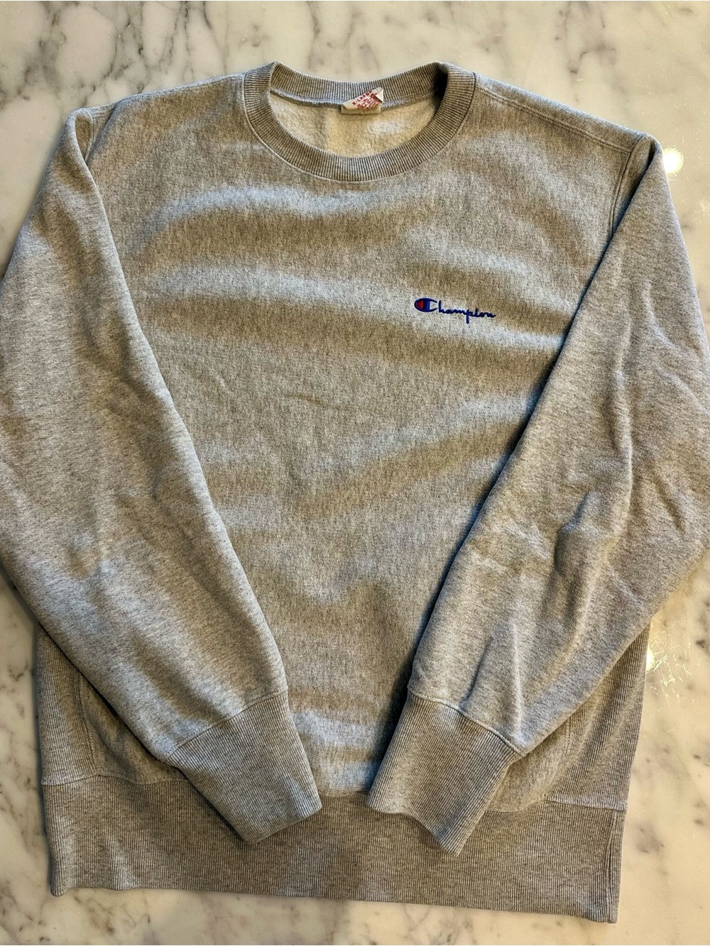 Champion Gray Classic Crewneck Sweatshirt